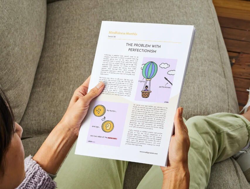 Hot air balloon and coin editorial publication illustrations on perfectionism - Yemisi Olusanya