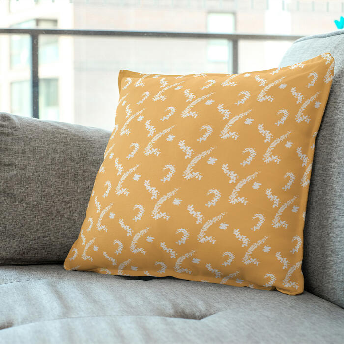 Warm abstract pattern illustration for mindful living and joyful interior design - Yemisi Olusanya